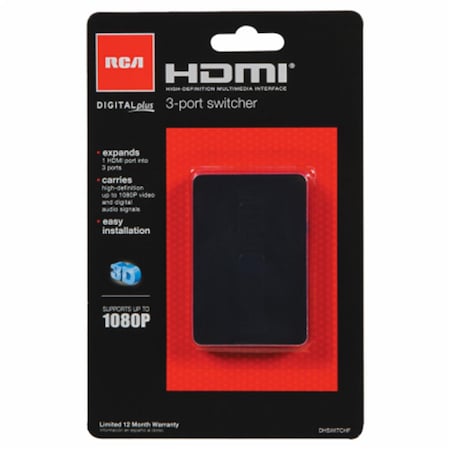 Kaba Ilco 3 Port Hdmi Switcher 210181